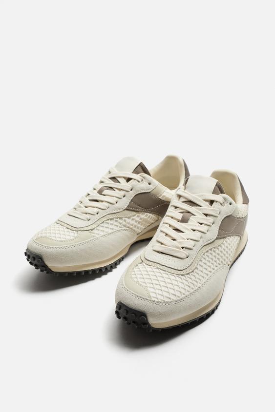 Zara Sneaker 2342/320/802 Beige-Brown