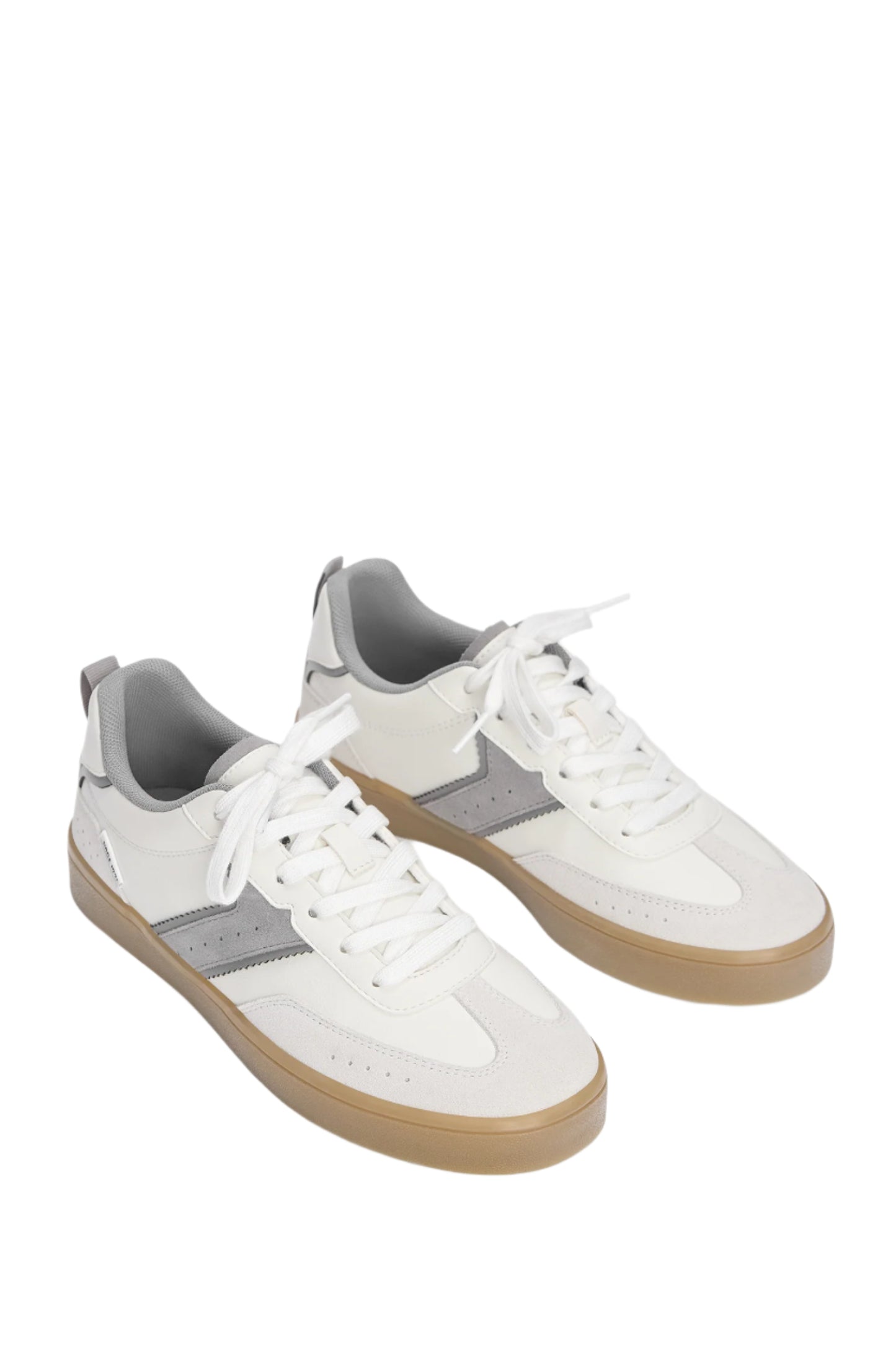 Pull&Bear Flat 1312/340/002 White-Grey