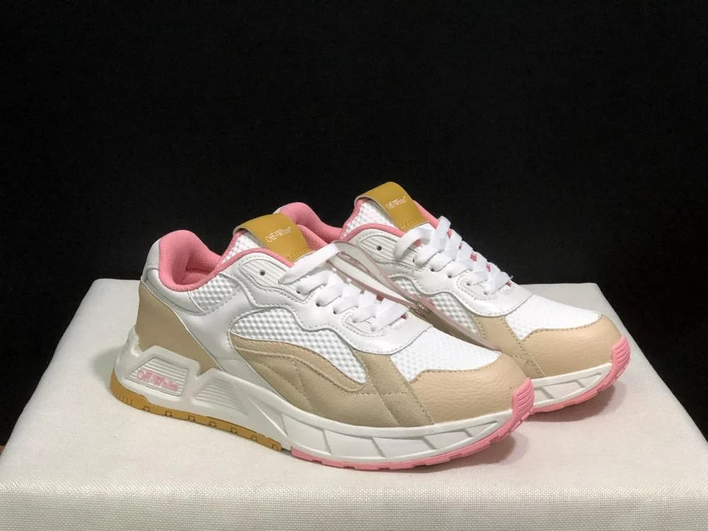 Off-White Kick Off Low-Top Sneakers Woman 224468-13 White&Pink