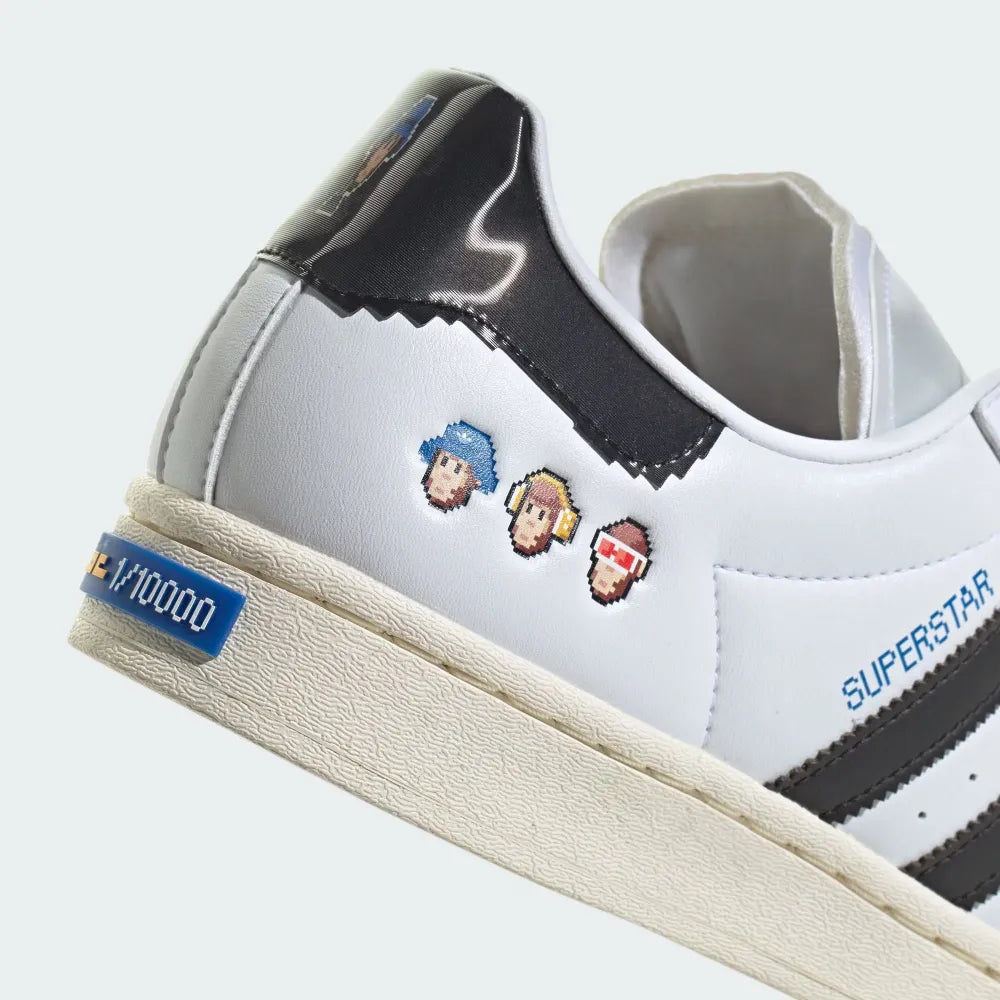 حذاء أديداس سوبر ستار مونكي كينجدوم x للنساء IG3500 باللون الأبيض