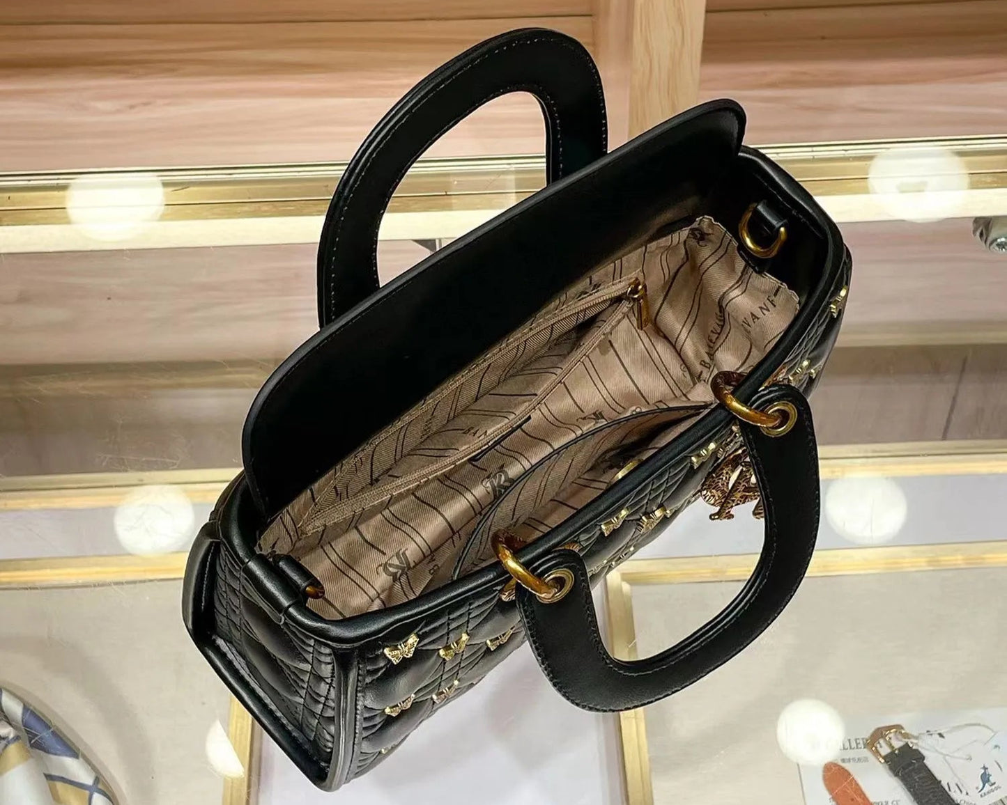 Banevanf Bag Woman High Quality Design 8581 Black