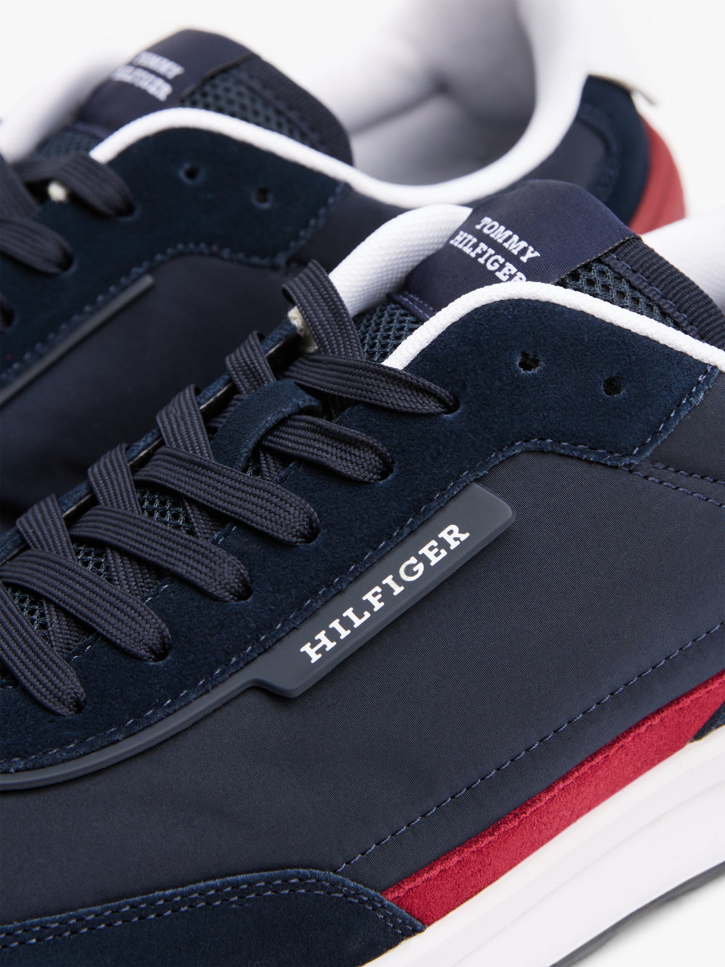 Tommy Hilfiger Mixed Media Runner Sneakers Man M05425 Navy