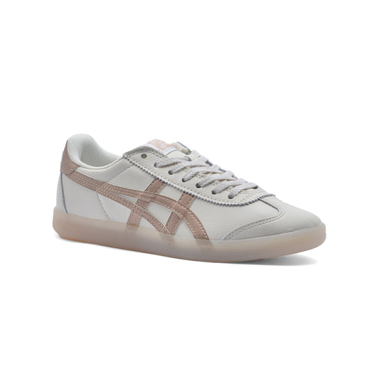 حذاء رياضي Onitsuka Tiger Asics للنساء 1183C095 باللون البيج والذهبي
