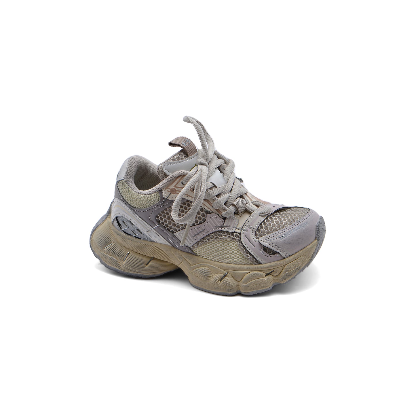 Balenciaga Stapler Sneakers Kids PT2503 Beige