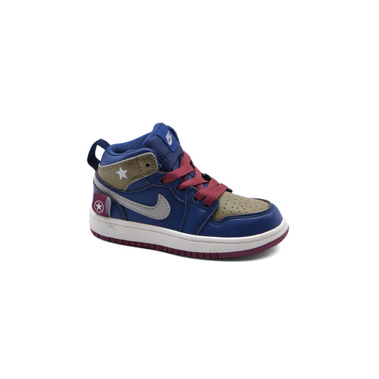 Nike Air Jordan AJ 1 Sneakers Kids BV1300 Blue