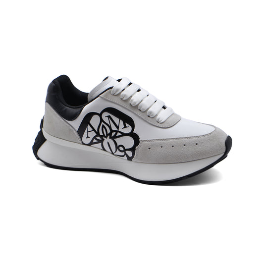 Alexander McQueen Premium Quality Sneakers Man 687995 White