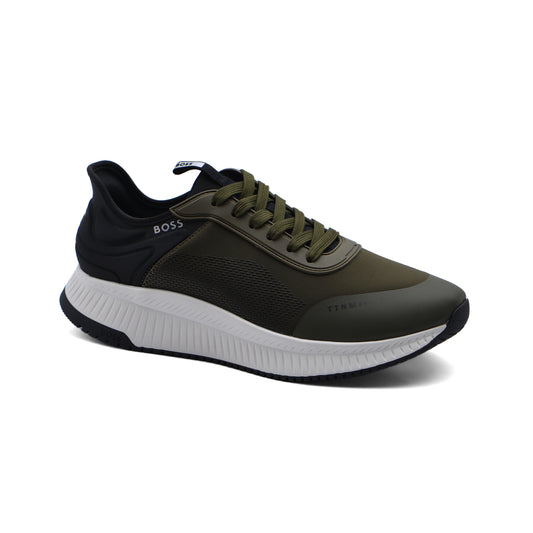BOSS TTNM Evo Knit Sneakers Man 8008-1 Olive