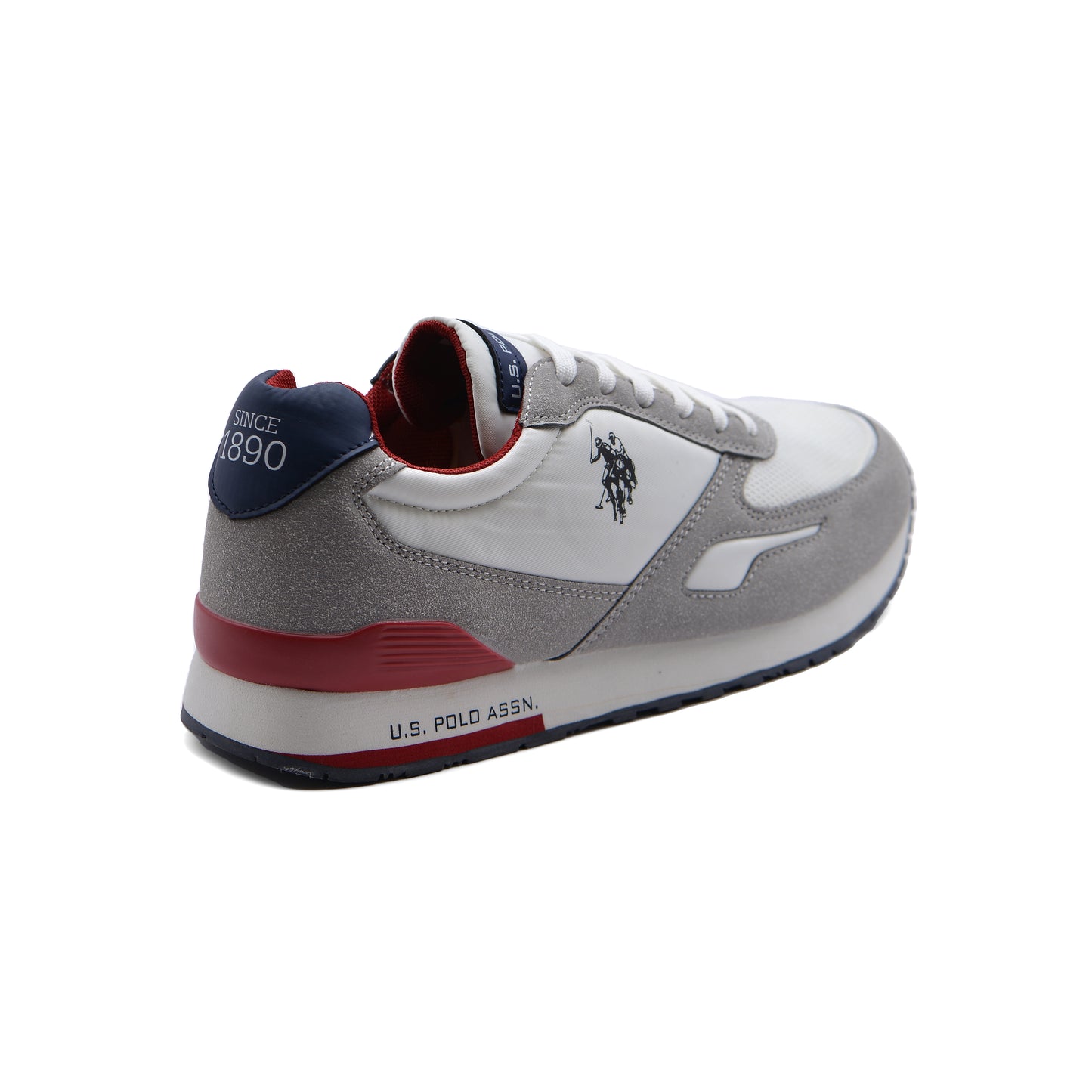 U.S. Polo Assn Original Laced Sportsman Tabry Sneakers Man Polo 1890 Gray