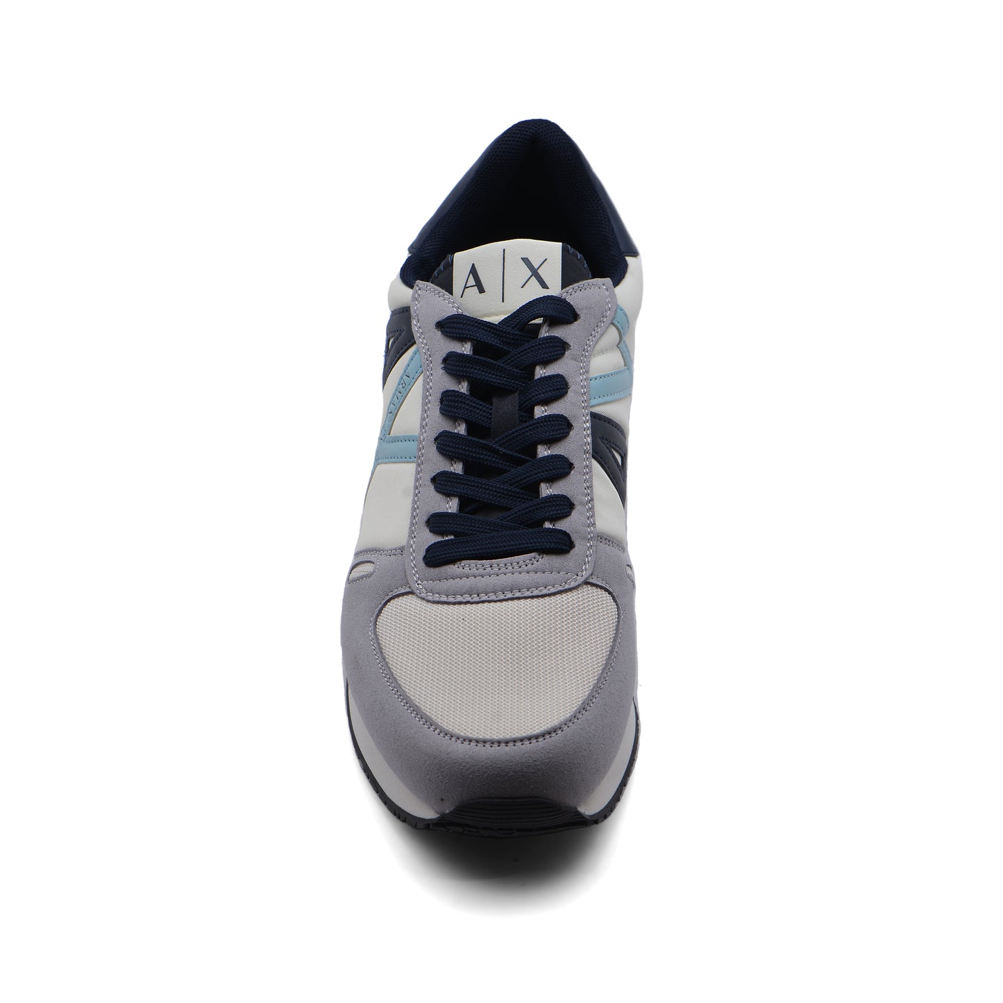 Armani Exchange Original in eco-suede mesh and nylon Sneakers Man XYX017 Gray