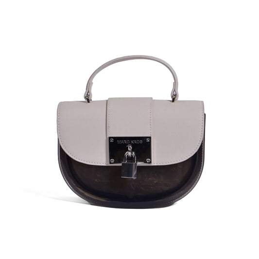 Bags Retro Style Jelly Bags PVC Jiaozi Bao Leisure Versatile Crossbody B-199672-3 Beige