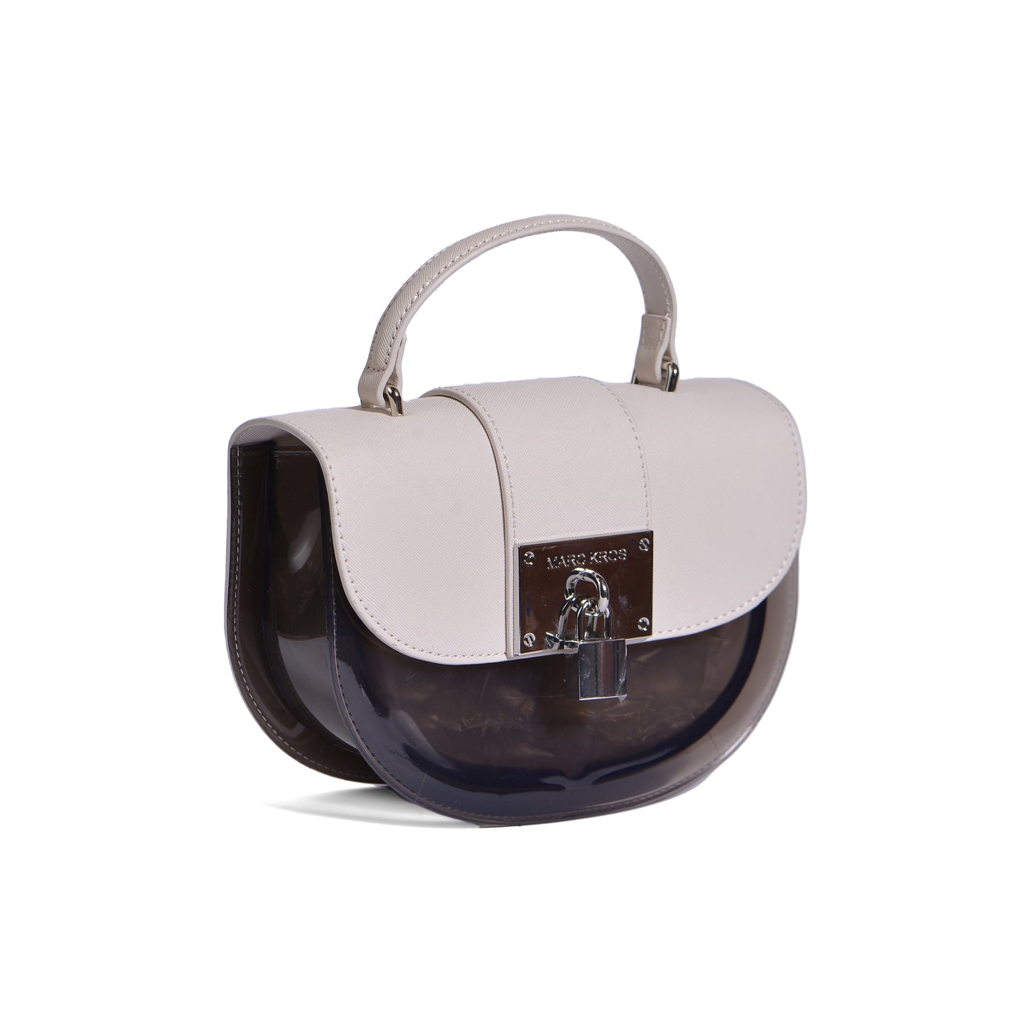Bags Retro Style Jelly Bags PVC Jiaozi Bao Leisure Versatile Crossbody B-199672-3 Beige