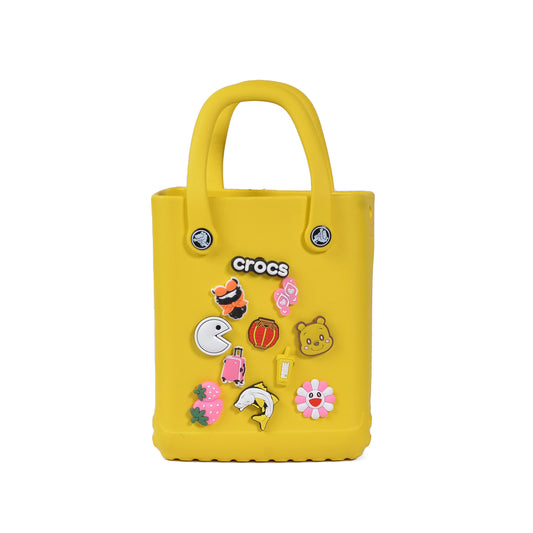 Crocs Bag For Kids In Different Shapes 0123 Yellow