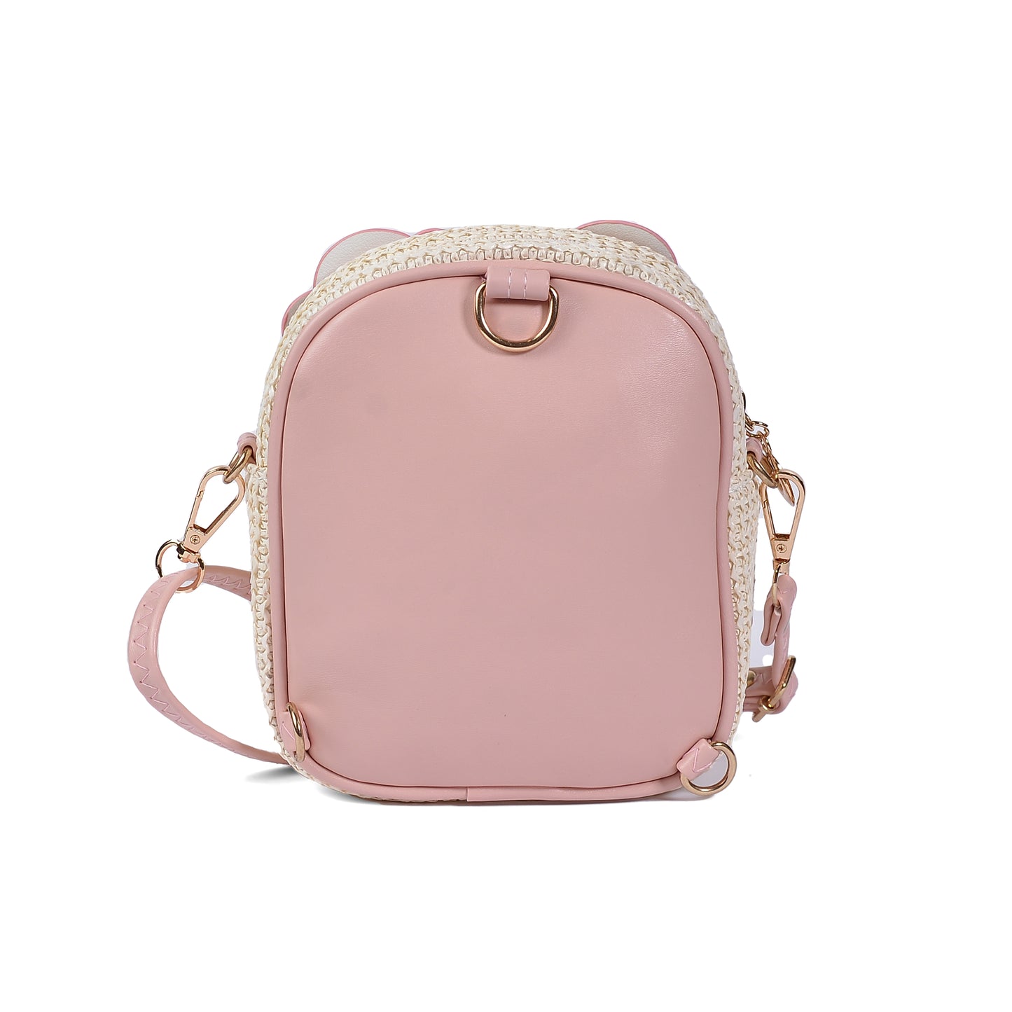 Cute Kitty Girls Small Backpack 0087 Khaki