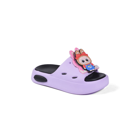 Slippers Kids Labubu Waterproof Slippers Light Sneakers A88-9 Purple