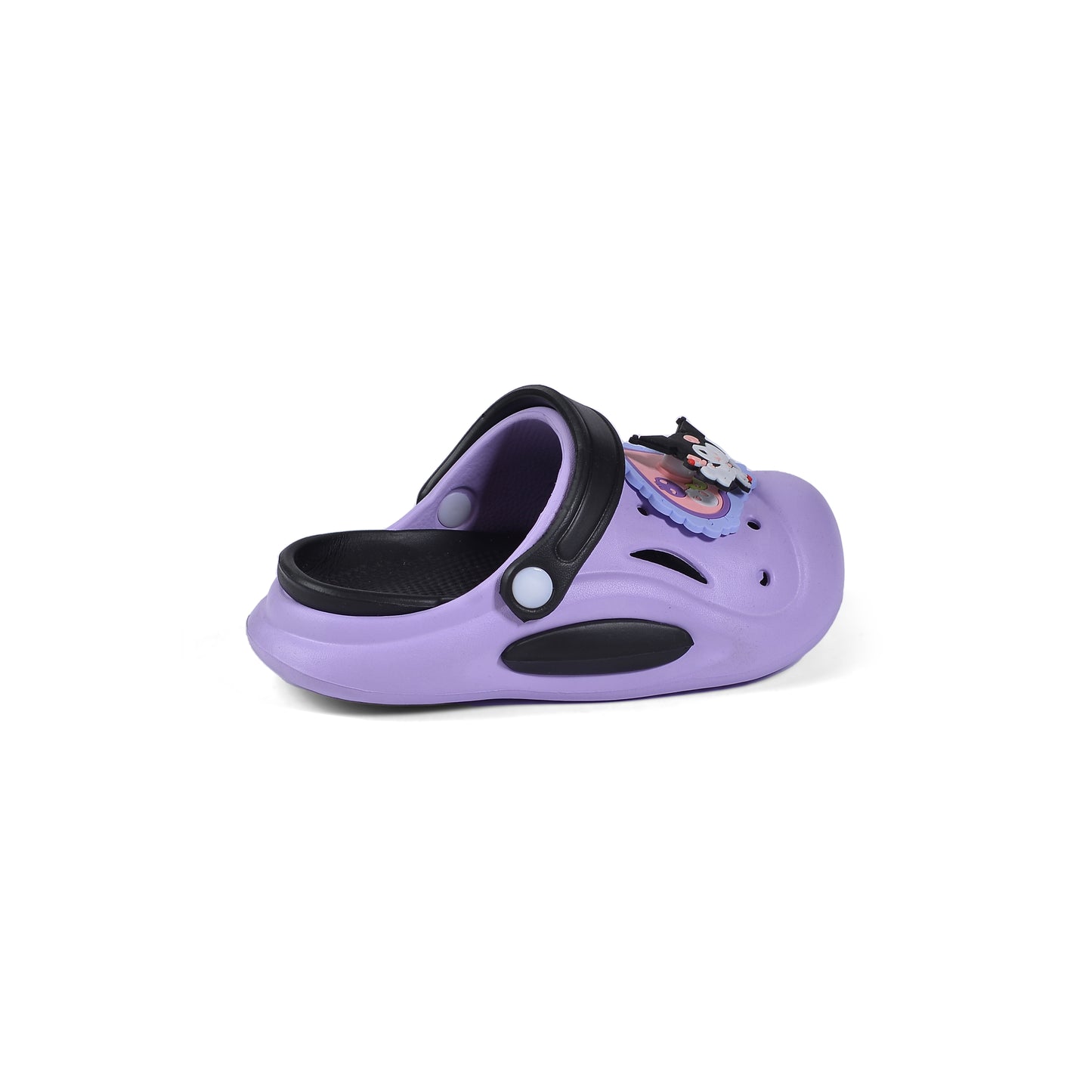 Crocs Kids Kuromi Sanrio Waterproof Slippers Light Sneakers 012-109 Purple