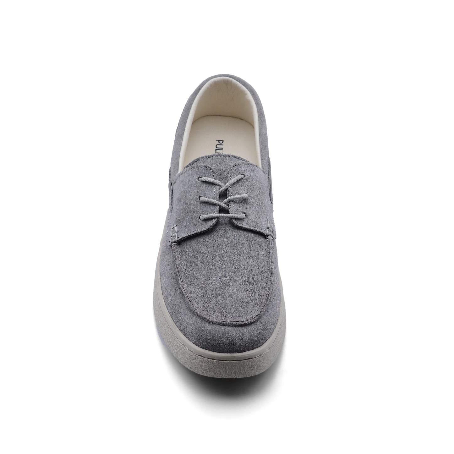 حذاء مسطح من بول آند بير 2419/420 باللون الرمادي