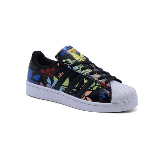 حذاء أديداس سوبر ستار للنساء 779002 باللون الأسود