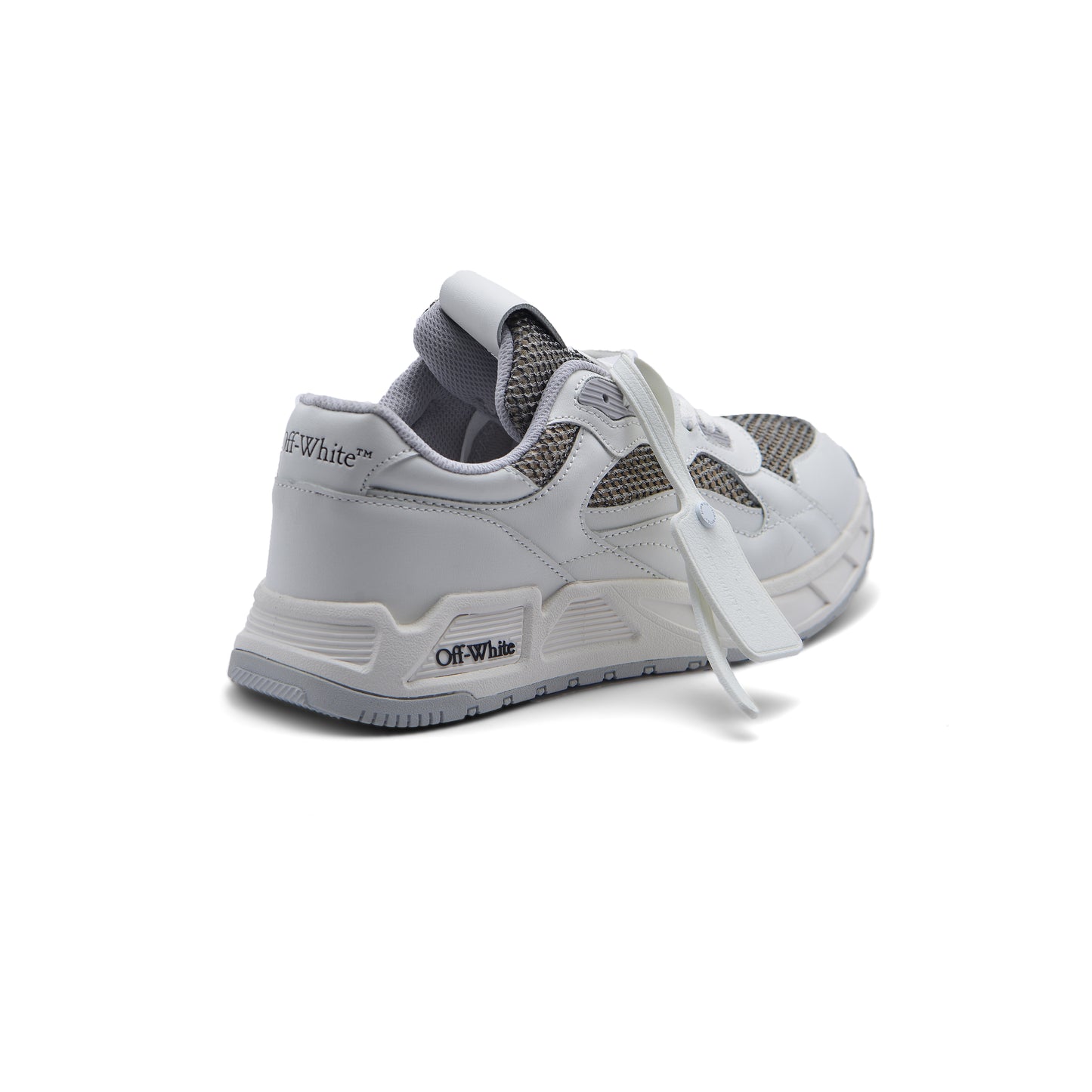 Off-White Kick Off Low-Top Sneakers 55667-16-M White&Gray