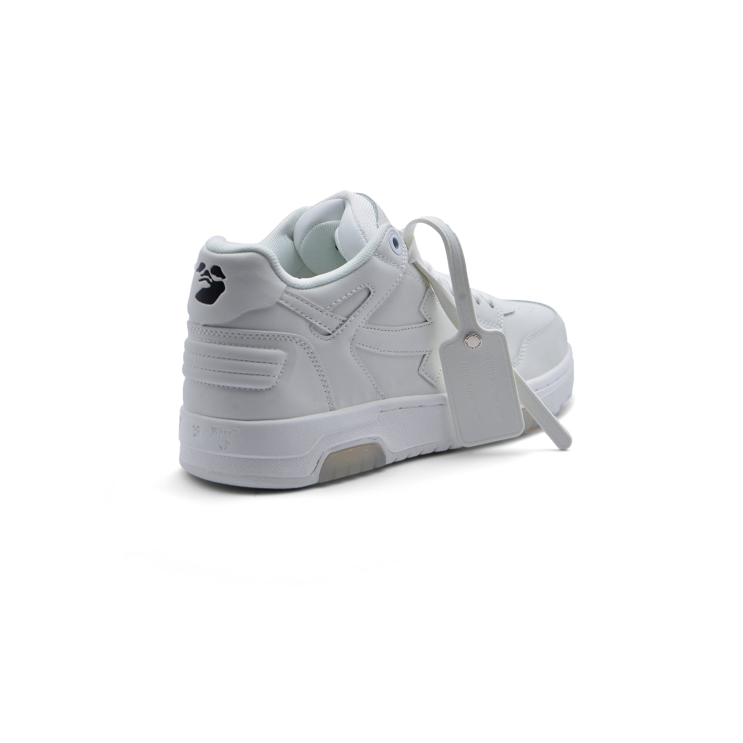 Off-White Logic Out Of Office Lace-Up Sneakers 189S25-M White