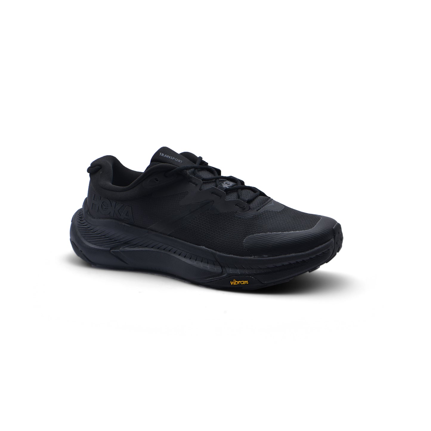 Hoka One One Transport Men's Hiking Running Sneakers 1123153 Black