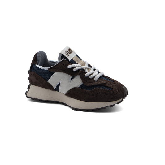 New Balance 327 Shoes Woman 8 Retro Sneaker Lace Up Low U327WVA Coffee