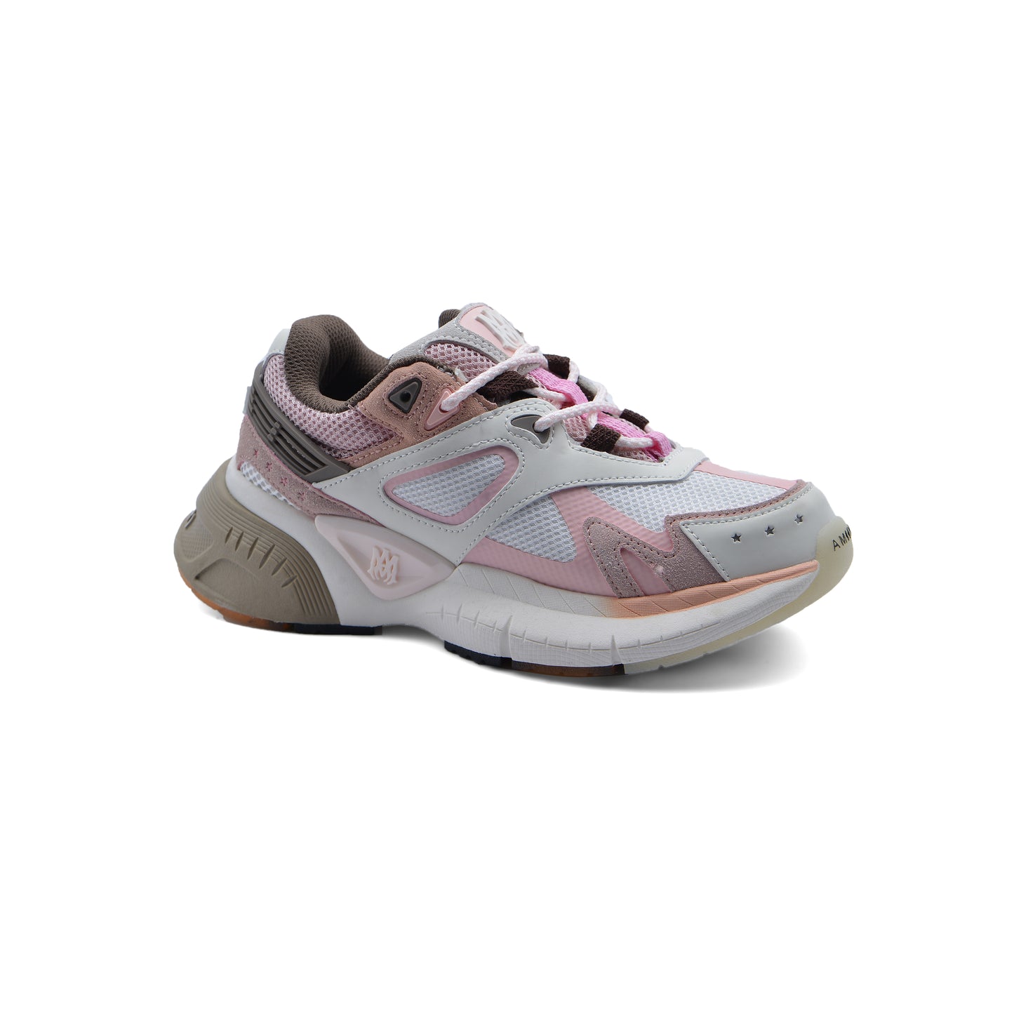 AMIRI Luxury Runner Chunky Sneaker XP 1142009-2-W White&Pink
