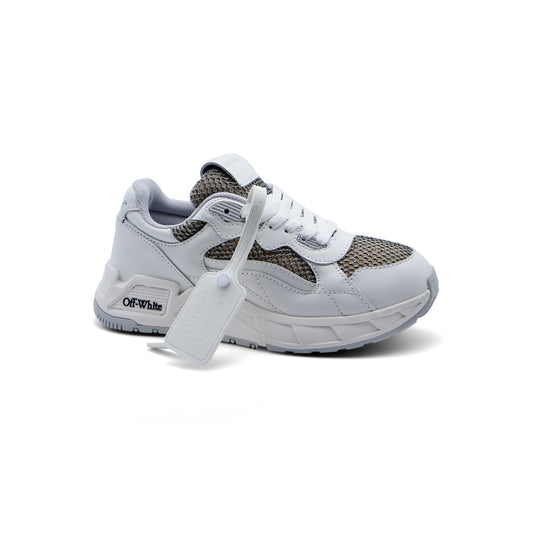 Off-White Kick Off Low-Top Sneakers Woman 224468-13 White&Gray