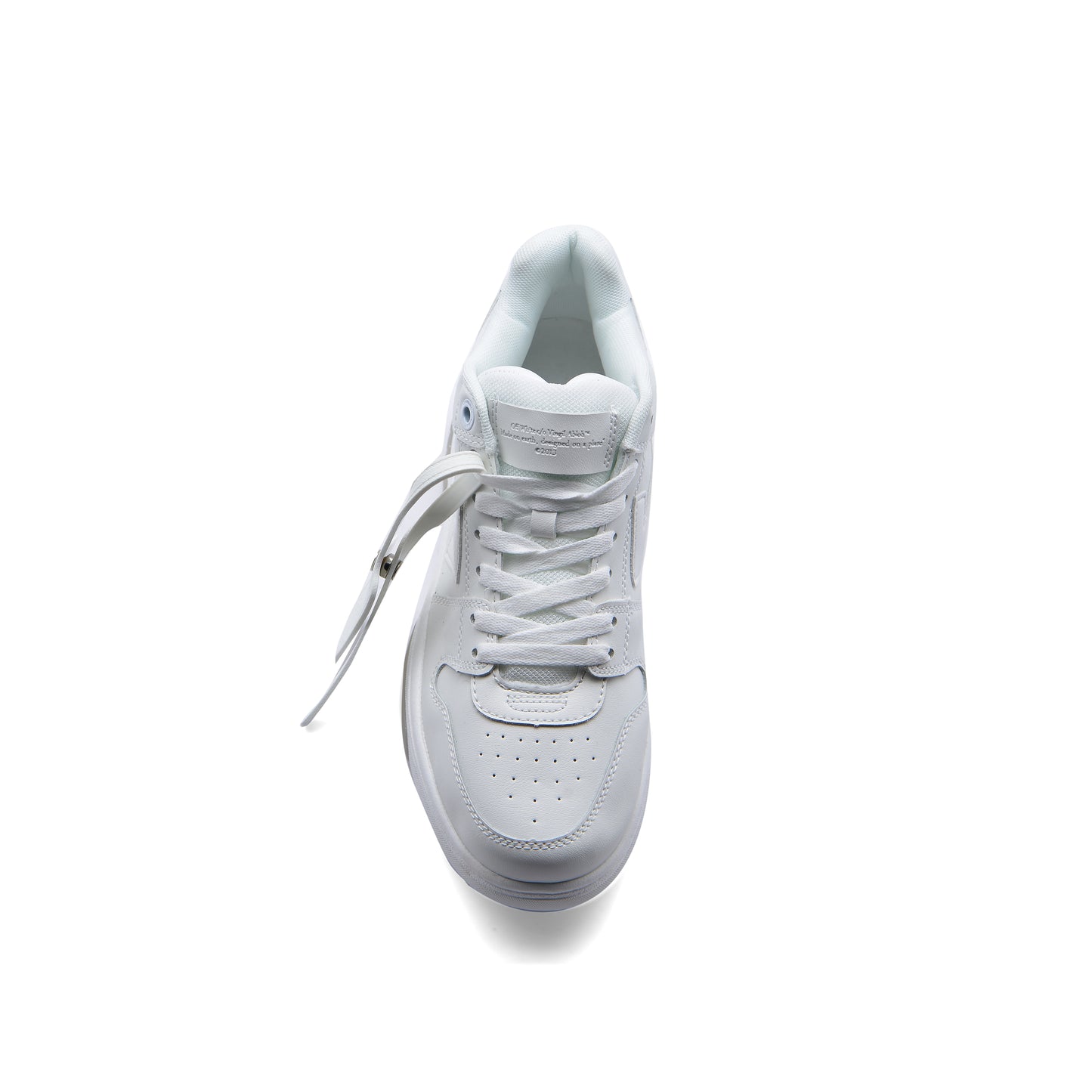 Off-White Logic Out Of Office Lace-Up Sneakers 189S25-M White
