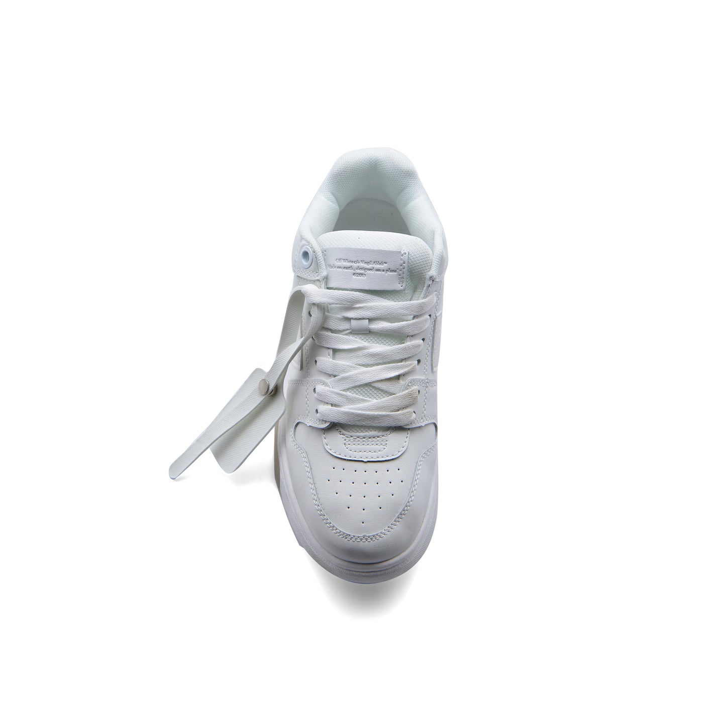 Off-White Logic Out Of Office Lace-Up Sneakers 189S24-W White