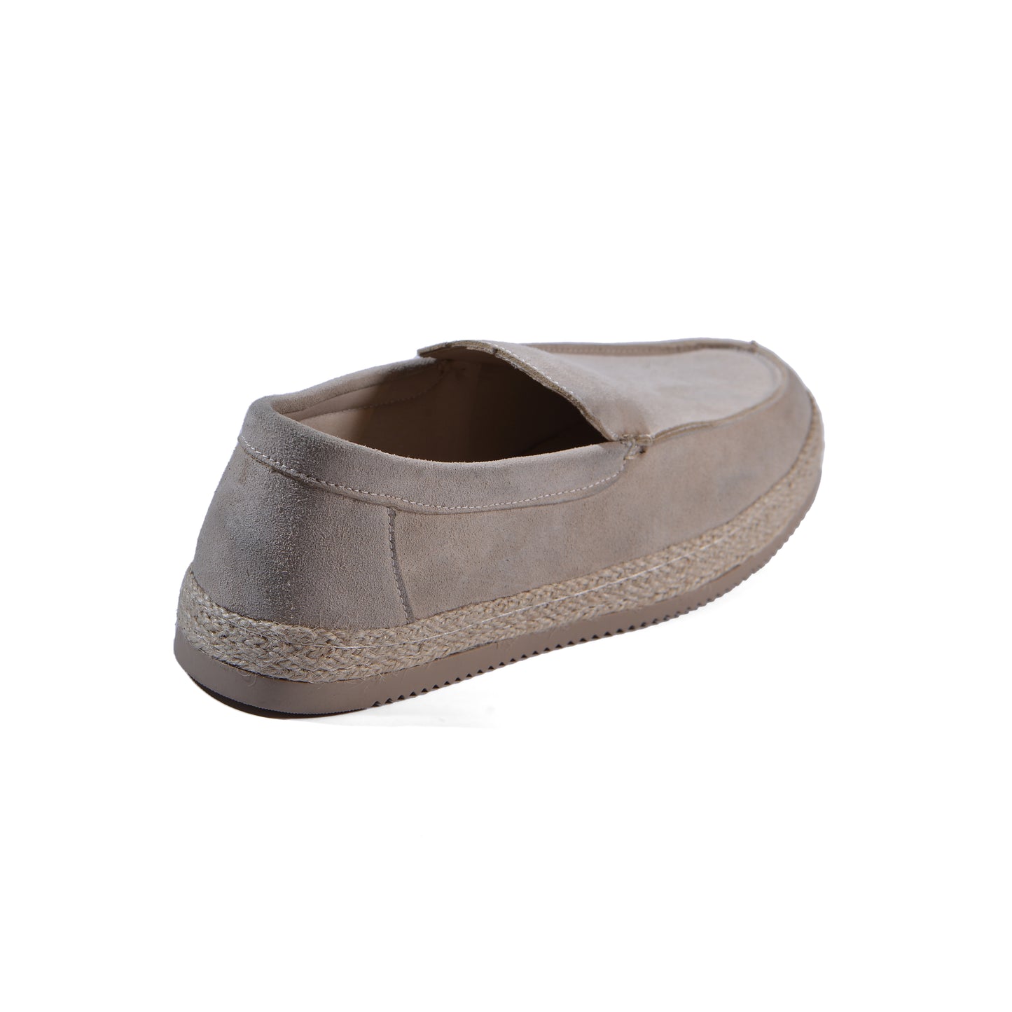 Zara Leather And Jute Loafers Sneakers Man 2639/520 Beige