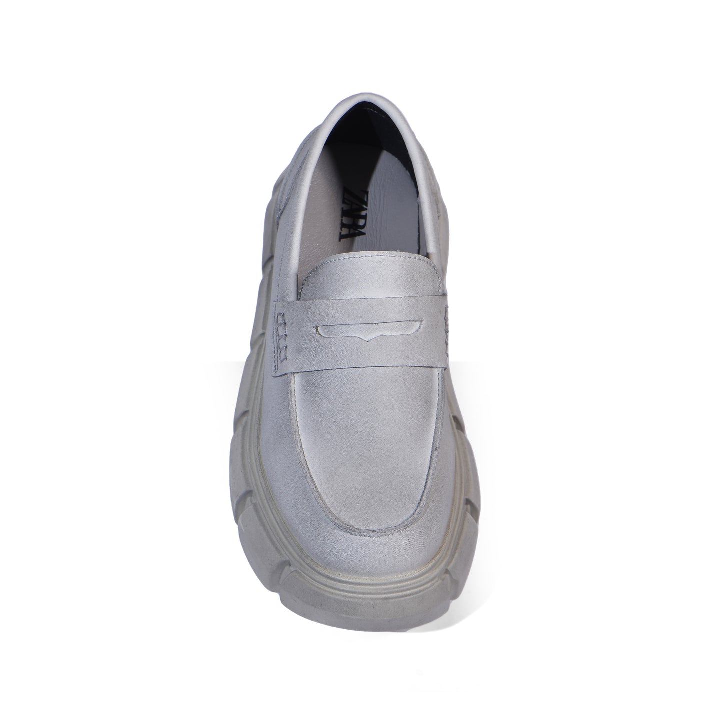 Zara Chunky Worn Loafers Sneakers Man 2647/520/802 Gray