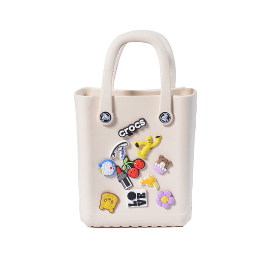 Crocs Bag For Kids In Different Shapes 0123 Off-White