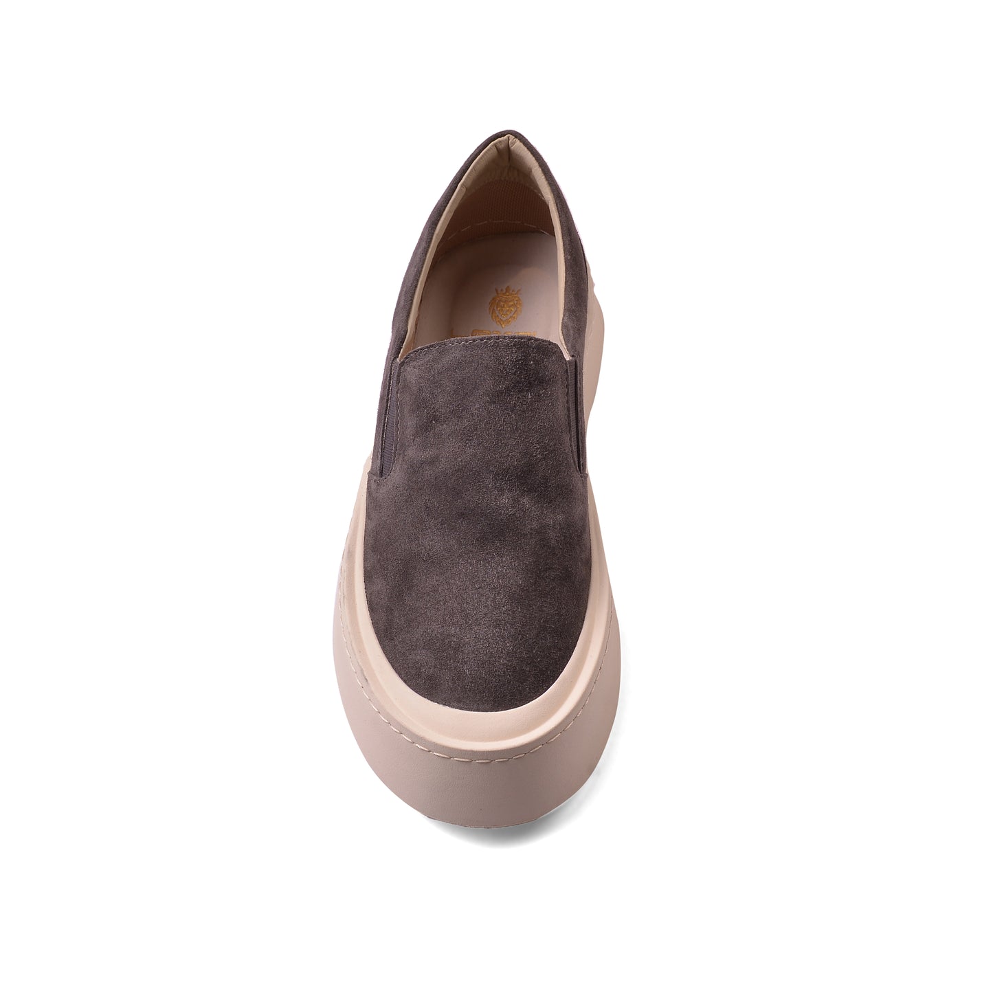 British Style Yuppie Platform Sneakers Men M752 Gray