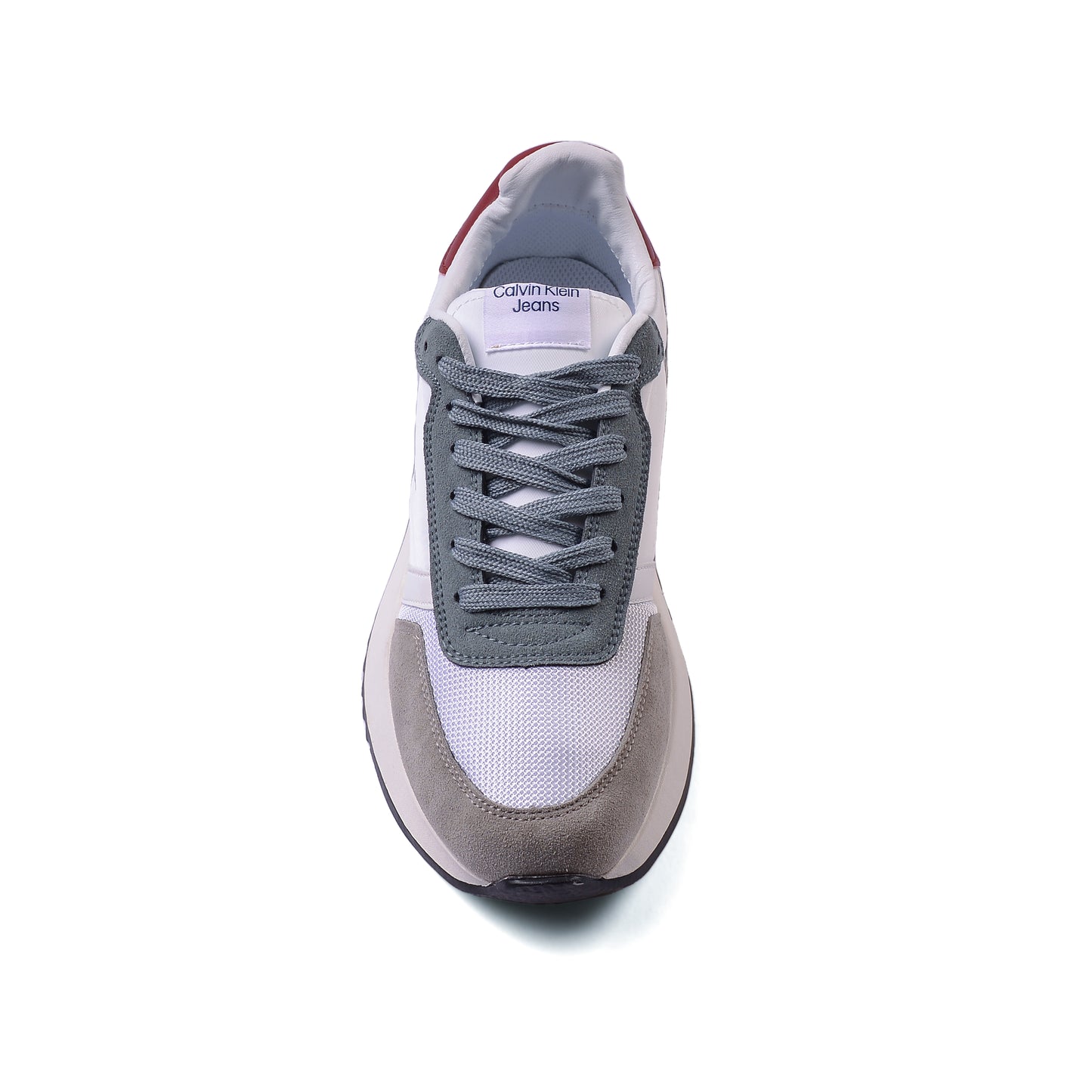 Calvin Klein Picio Monogram Sneakers Man CK654 White&Red