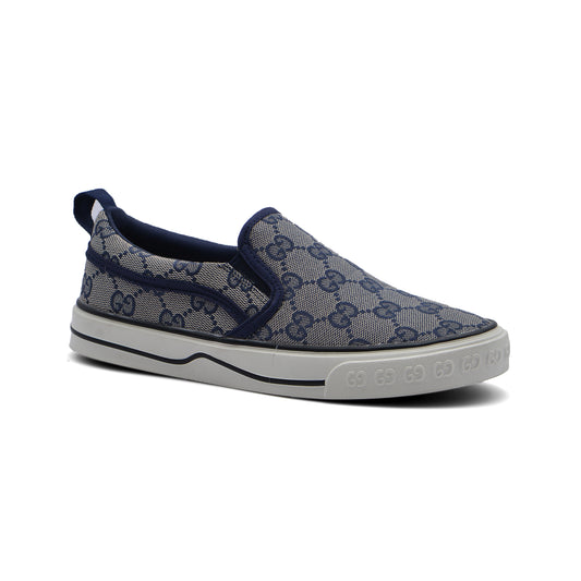 Gucci Tennis 1977 Slip-On Sneakers Woman JEN-673 Navy