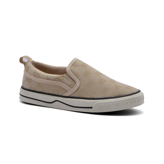 Gucci Tennis 1977 Slip-On Sneakers Woman JEN-673 Beige
