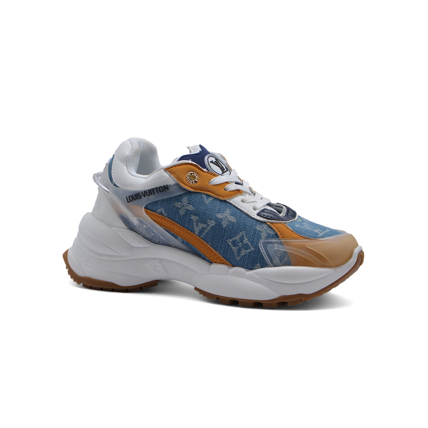 Louis Vuitton Run 55 Sneaker Woman JEN-676 Navy