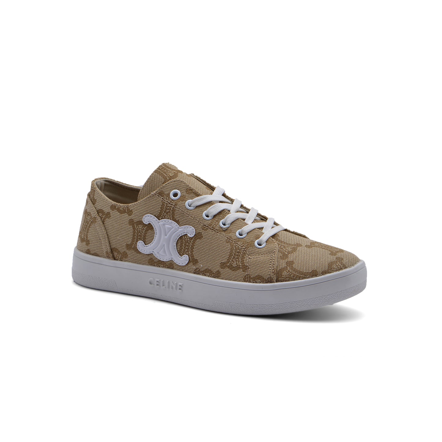 CELINE Triomphe Shoes Woman Low JEN-669 Beige