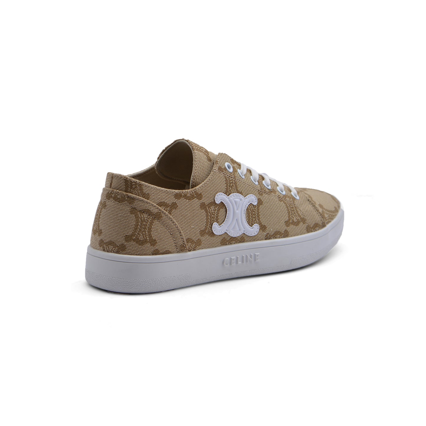 CELINE Triomphe Shoes Woman Low JEN-669 Beige