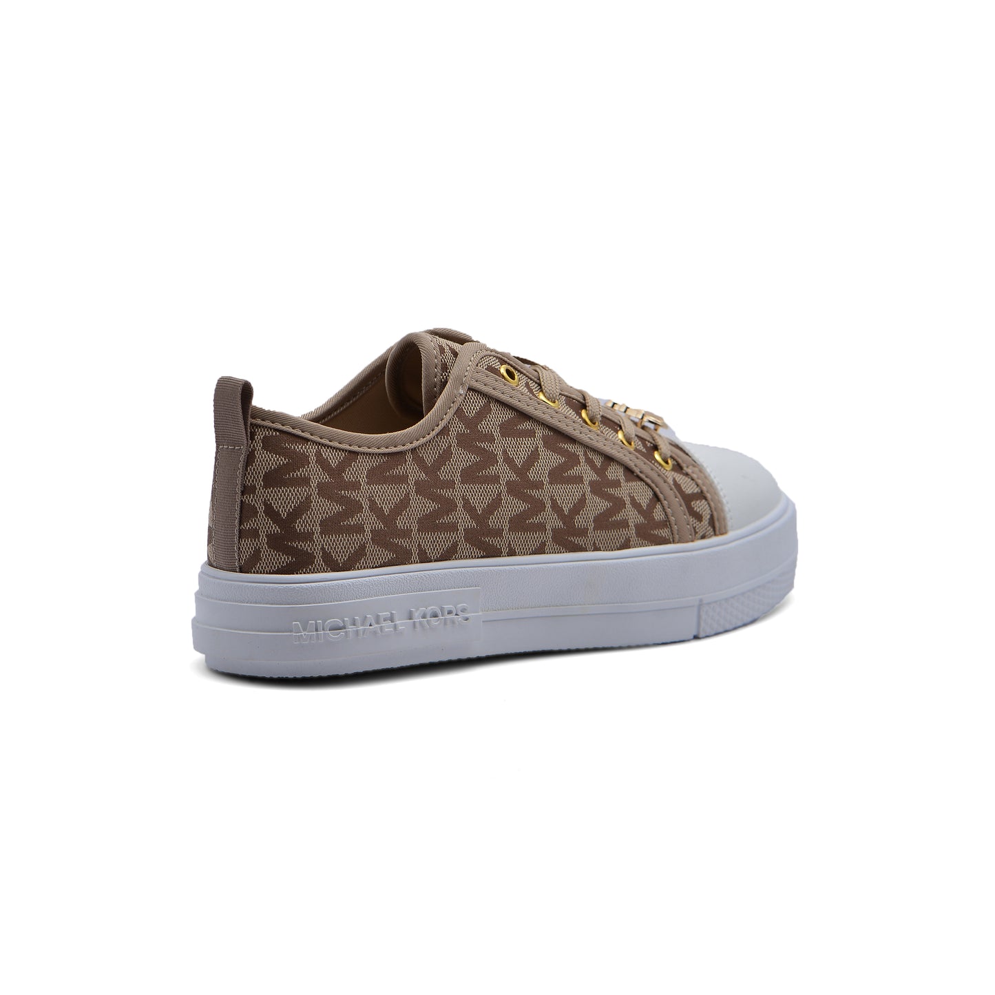 Michael Kors Evy Canvas Sneakers Woman JEN-660 Beige