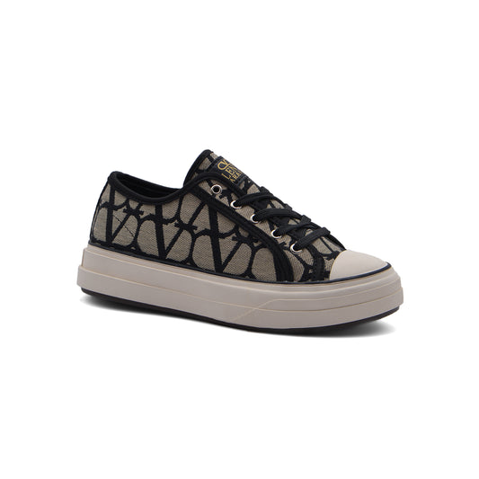 Valentino Garavani Toile Iconographe Sneakers Woman JEN-674 Black