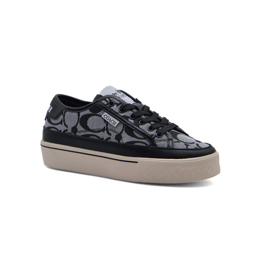 COACH Citysole Platform Sneakers Woman JEN-663 Black