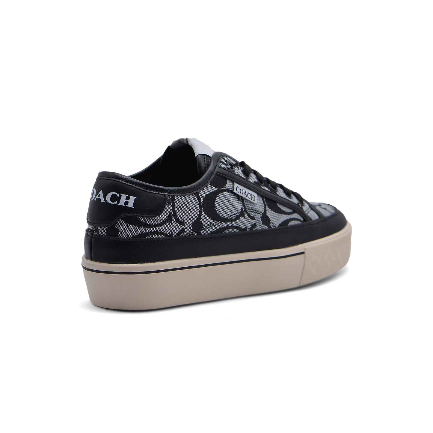 COACH Citysole Platform Sneakers Woman JEN-663 Black
