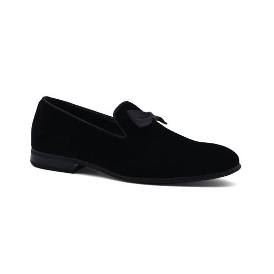 Men Shoes Chamois Shoes for Formal Marriage Wedding Shoes A9855 Black