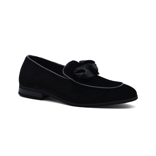 Men Shoes Chamois Shoes for Formal Marriage Wedding Shoes A6729 Black