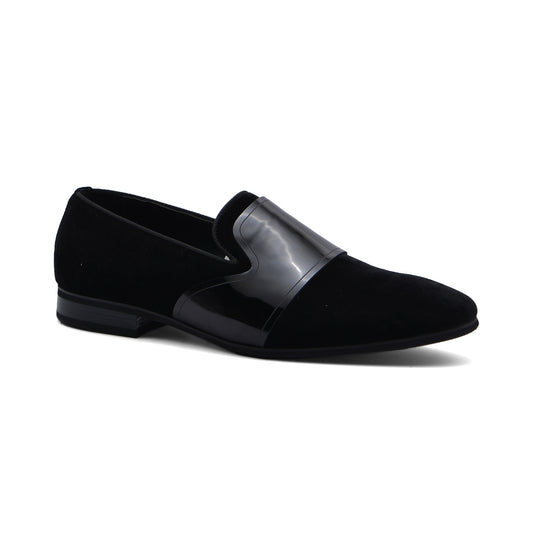 Men Shoes Chamois Shoes for Formal Marriage Wedding Shoes A9807 Black