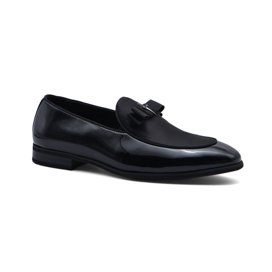 Men Shoes Lather Shoes for Formal Marriage Wedding Shoes A9161-AB-M31 Black