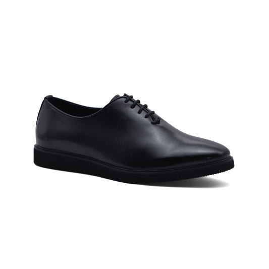 Oxford Lace-Up Shoes Lather Shoes for Formal Work Shoes BT528-63-23 Black