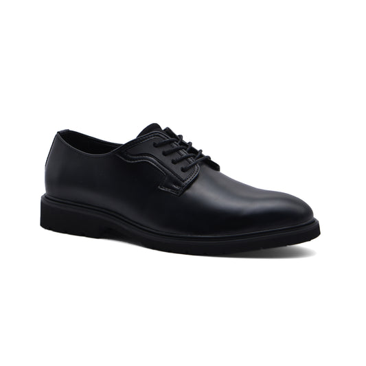 Oxford Lace-Up Shoes Lather Shoes for Formal Work Shoes A6399-23 Black