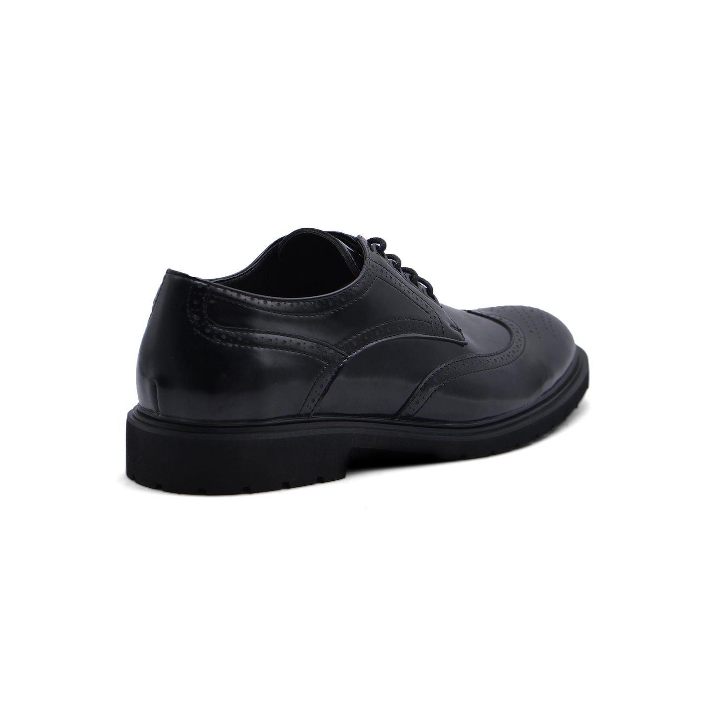 Oxford Lace-Up Shoes Lather Shoes for Formal Work Shoes A6720 Black